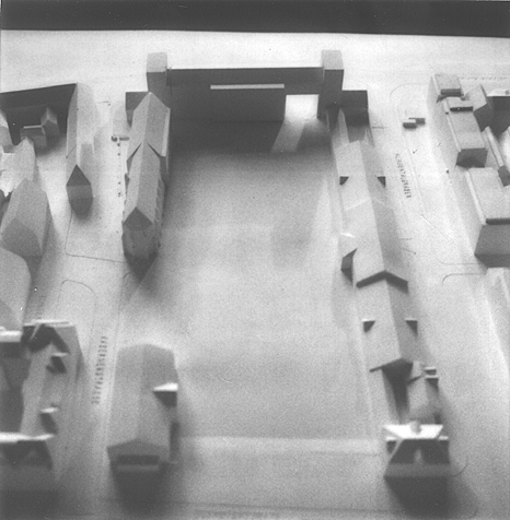 Kasernenareal, Basel, Platzgestaltung, Wettbewerb: 1988